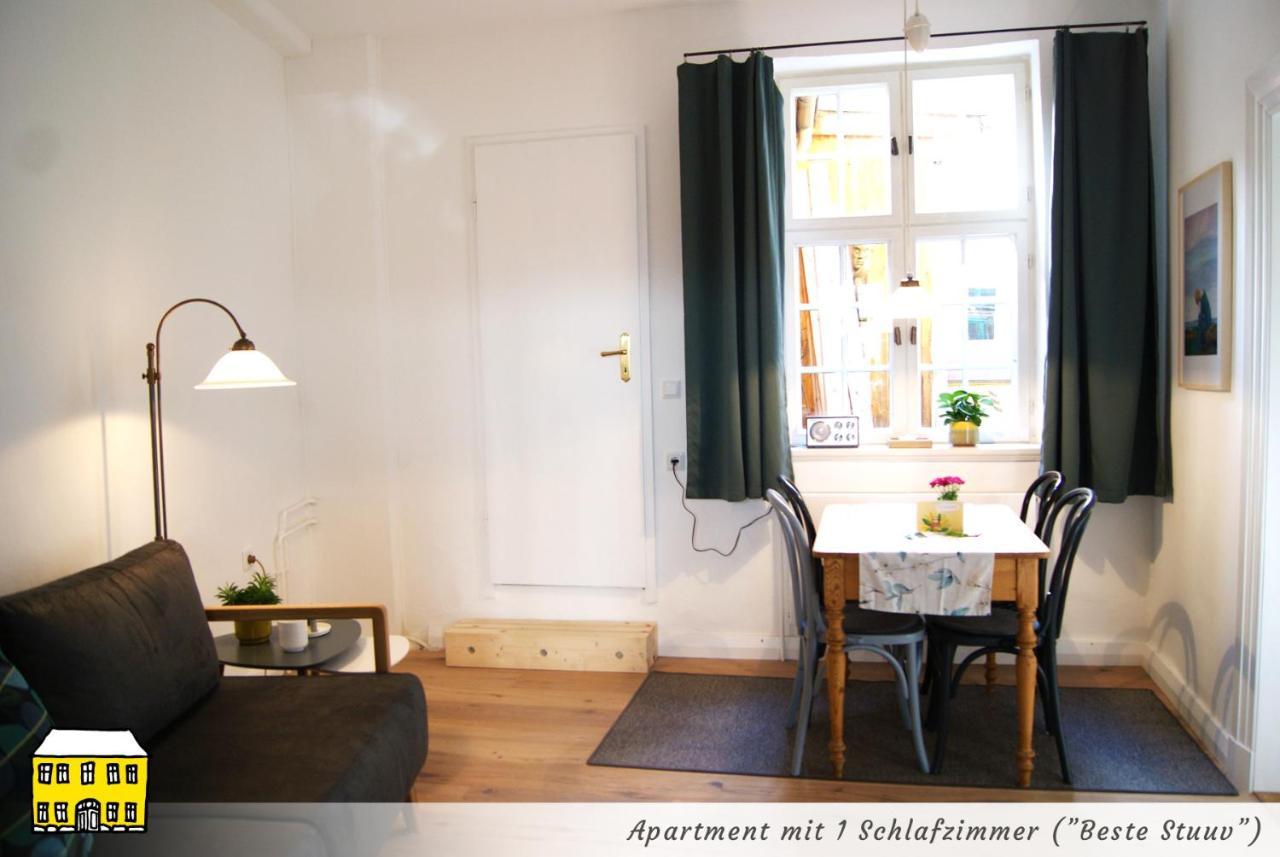 Das Gelbe Haus - Drei Besondere Ferienwohnungen Flensburgo Esterno foto