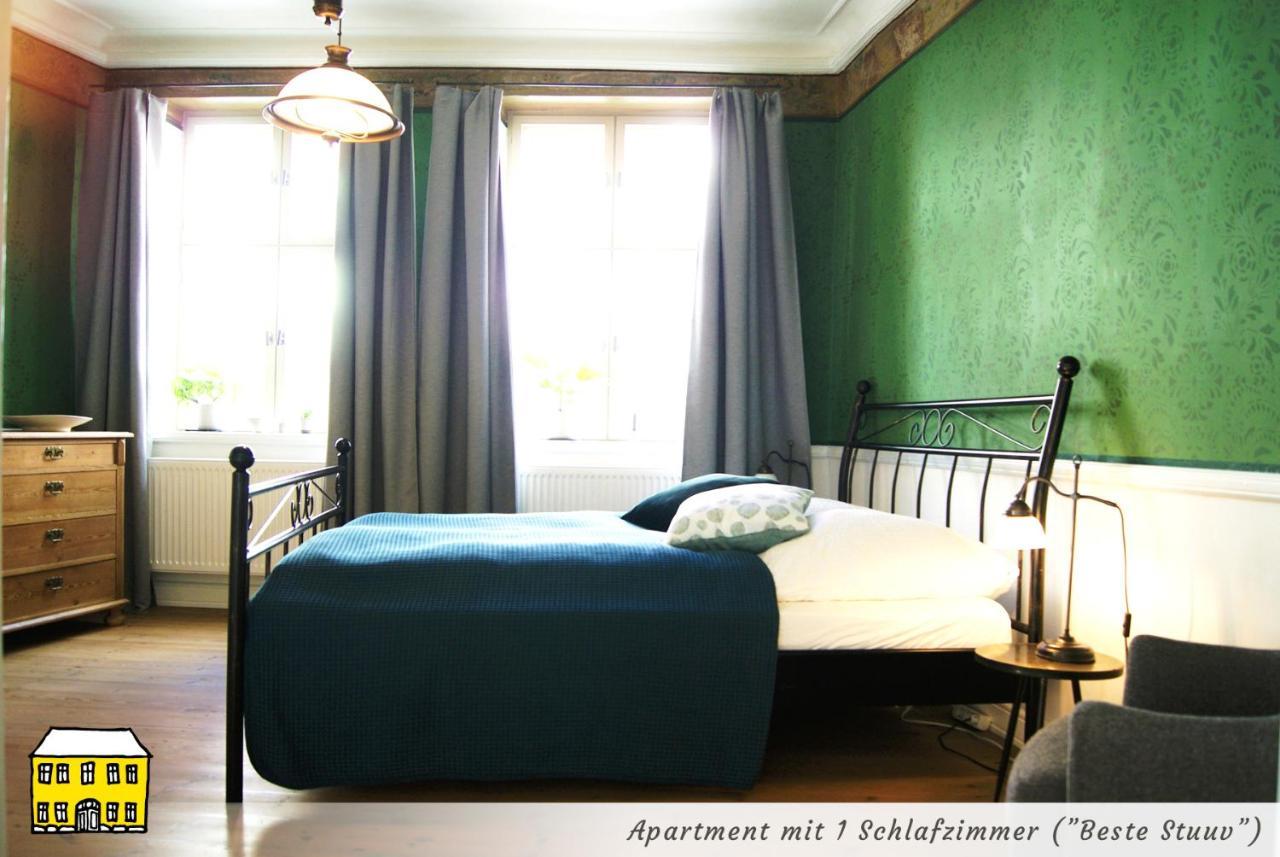 Das Gelbe Haus - Drei Besondere Ferienwohnungen Flensburgo Esterno foto