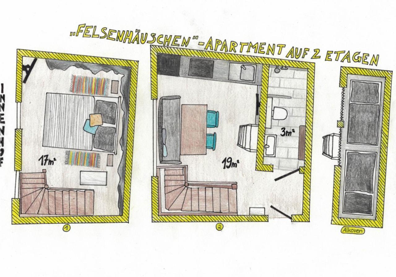 Das Gelbe Haus - Drei Besondere Ferienwohnungen Flensburgo Esterno foto