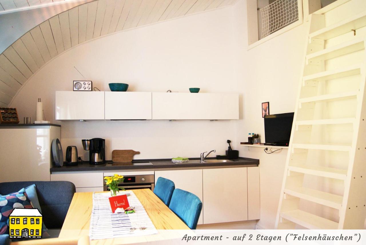 Das Gelbe Haus - Drei Besondere Ferienwohnungen Flensburgo Esterno foto