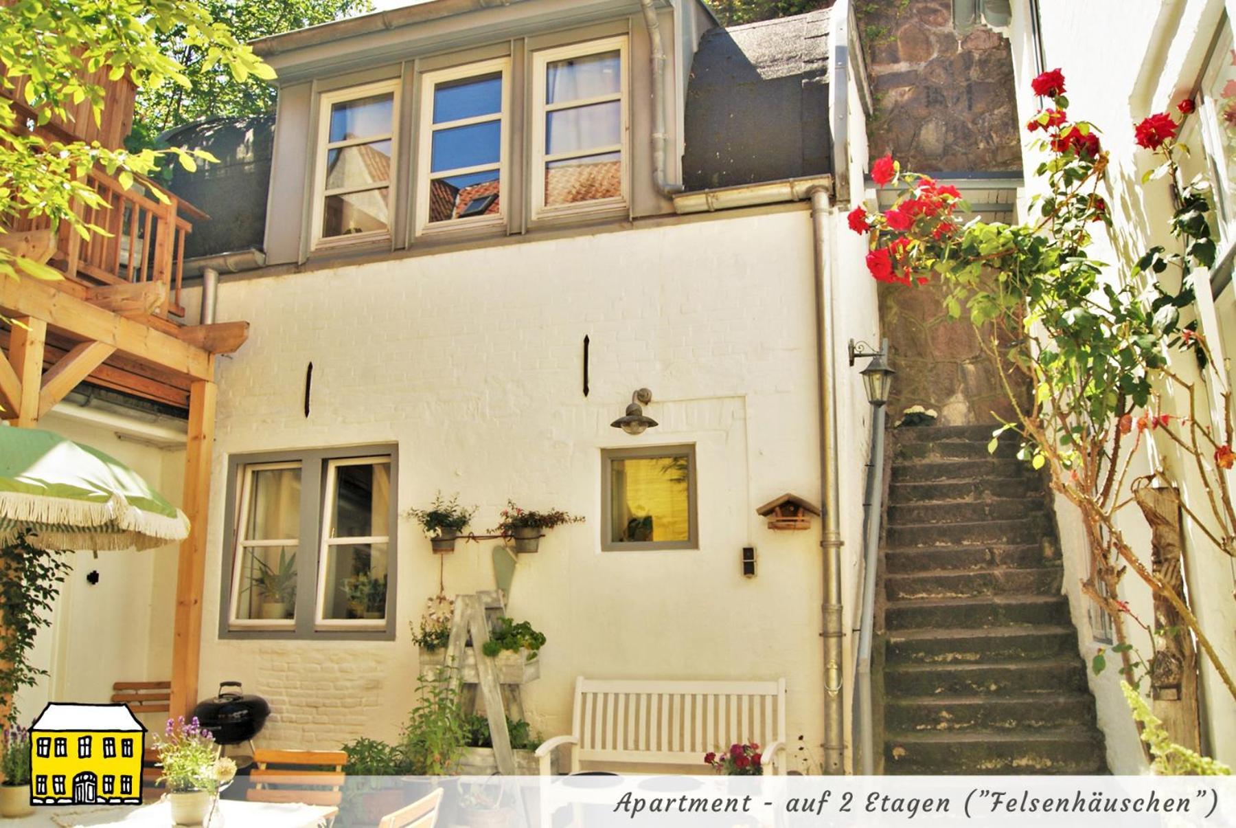 Das Gelbe Haus - Drei Besondere Ferienwohnungen Flensburgo Esterno foto